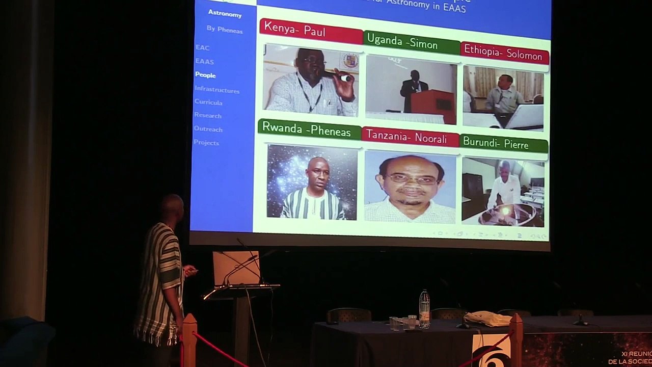 Pheneas Nkudanbakura: Status of the Astronomy in East Africa (XI RC SEA)