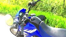 Yamaha XT 125 X original sound, fly-by, review and walkaround