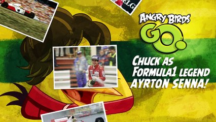 Angry Birds Go : Ayrton Senna en DLC
