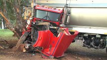 Fatal overtaking collision in Myola near Bendigo. 14/03/12 Warning: Graphic images