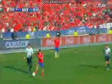 Arturo  Vidal great shot Chile vs Argentina Copa America 2015