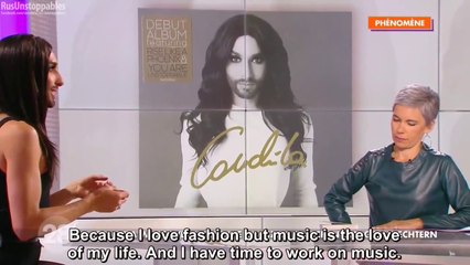 28 minutes, ARTE, 18.06.2015 - Conchita Wurst (english subtitles)