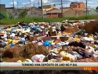 Lixo acumulado