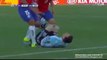 Gary Medel kick Lionel Messi in the stomache - Chile v. Argentina 04.07.2015 Copa América Final