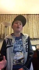 Awesome kid singing cover of riptide