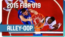 Papagiannis with the Alley-Oop finish v USA - 2015 FIBA U19 World Championship