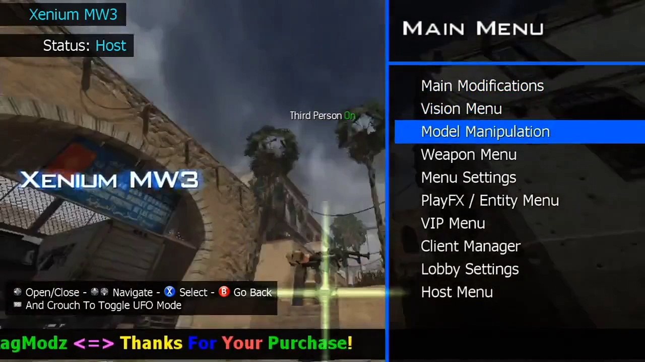 MW3 - Xenium TU23 Mod Menu (RGH/JTAG)