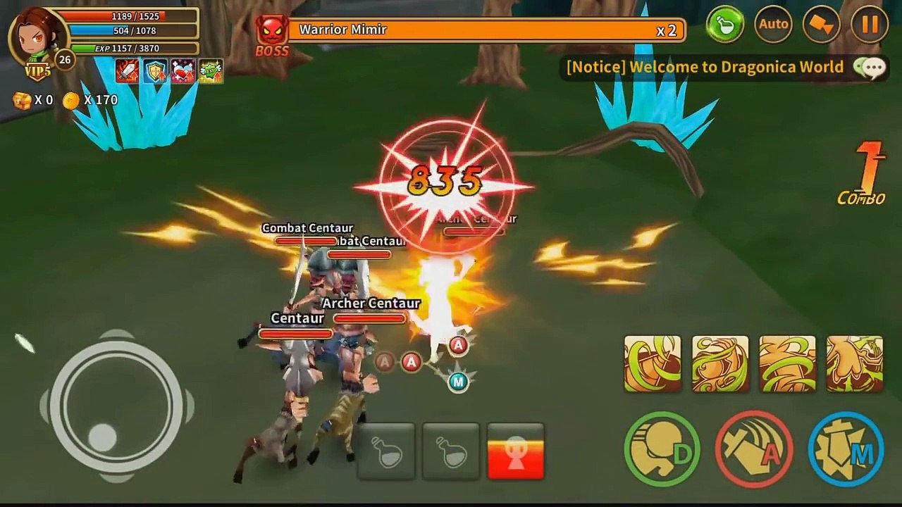 Gameplay with Gamepad
