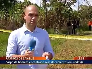 Corpo encontrado na DF180