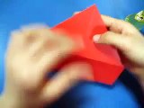 Tarta de de frutilla en origami (shortcake)