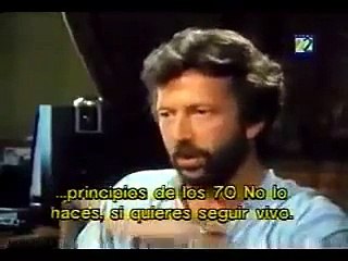 Eric clapton habla sobre su relación con la esposa de Harrison (Entrevista en español)