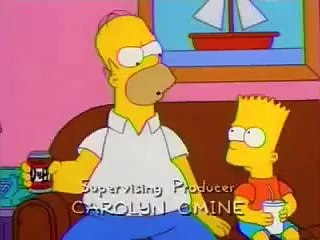 Homer simpson strangle bart