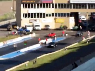 Big Block BLOWN C4 Corvette VS Turbo Honda