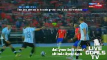 Arturo Vidal Injured Kne Ligaments | Chile 0-0 Argentina