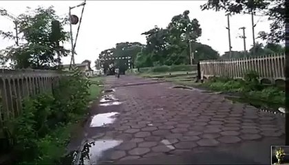 Ghost Spotted on Railway Tracks!! Real ghost caught on camera