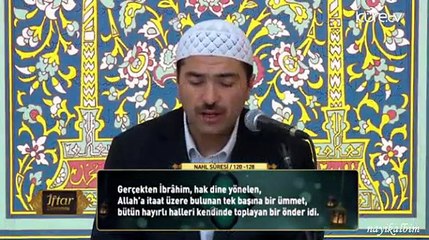 Mustafa Yiğit Nahl suresi Ramazan 2015