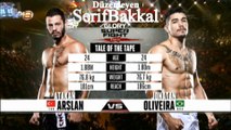 Atakan Arslan - Jonatan Oliveira GLORY 15 İstanbul (Bilgehan Demir Anlatımı)