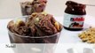 Nutella & Hazelnut Ice Cream - Beat the Heat | Eggless - Without Ice Cream Maker
