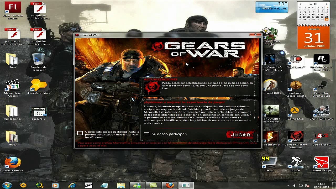 solucionar error wargame-g4wlive.exe (inicio del gears of war)