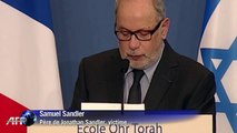 Hollande et Netanyahu à l'école Ohr Torah de Toulouse