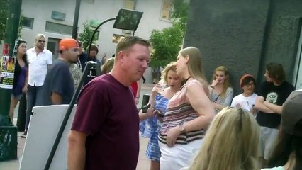 street hypnosis santa fe art walk 7-3-15