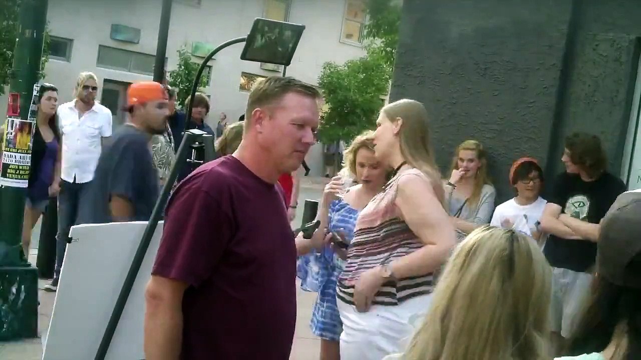 street hypnosis santa fe art walk 7-3-15