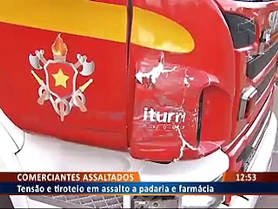 Comerciantes assaltados