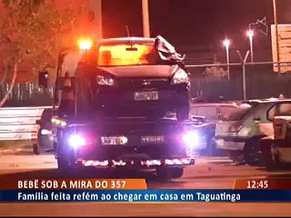 Bebê sob a mira do 357