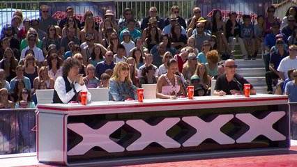 America's Got Talent 2015 S10E06 The Godfrey Clan Fun Water Slide That Anyone Can Do