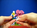 Elly elephant Pocoyo Kinder Surprise eggs unboxing Donald Duck