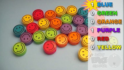 Learn Colours with Smiley Face Pencil Sharpeners! Fun Learning Contest!