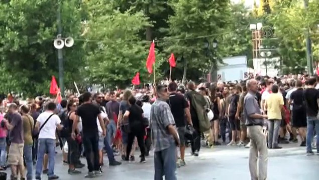 Rallies Are Held In Athens Ahead Of The Greek Bailout Referendum On Sunday