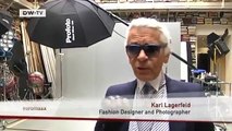 Karl Lagerfeld and his Muse | euromaxx