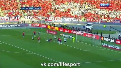 Chile 0 - 0 Argentina (4-1 Penalty) All Goals and Full Highlights 04/07/2015 - Copa America