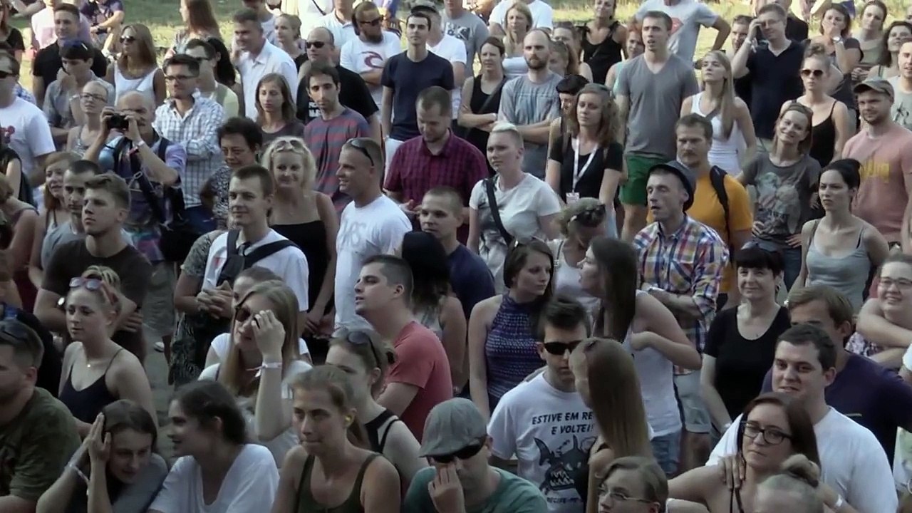 Męskie Granie. 2014.Molesta Ewenement & Marek Dyjak - Człowiek (Złota ryba)