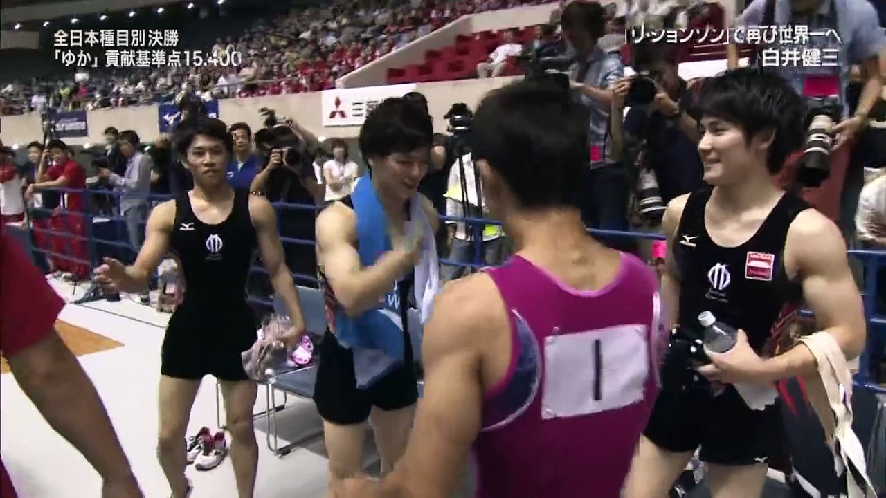 Kenzo Shirai Floor Event Final All Japan CS 2015