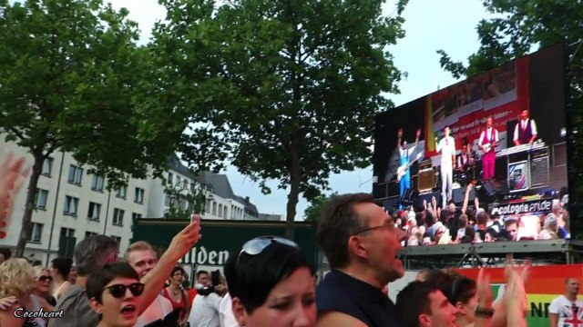 05 Kuhl Un De Gäng - Ich han dä Millowitsch jesinn @ CSD-Straßenfest Cologne Pride Köln, Heumarkt 04.07.15