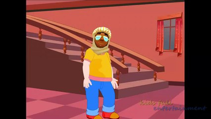 Arabic Man If You Are Happy And You Know It | Animation Songs For Kids