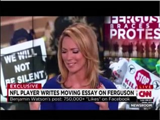 Demonic CNN Cuts Off NFL Player at the mention of JESUS!