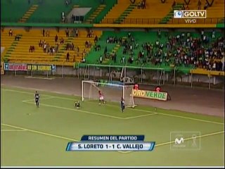 César Vallejo empató 1-1 con Sport Loreto en Pucallpa