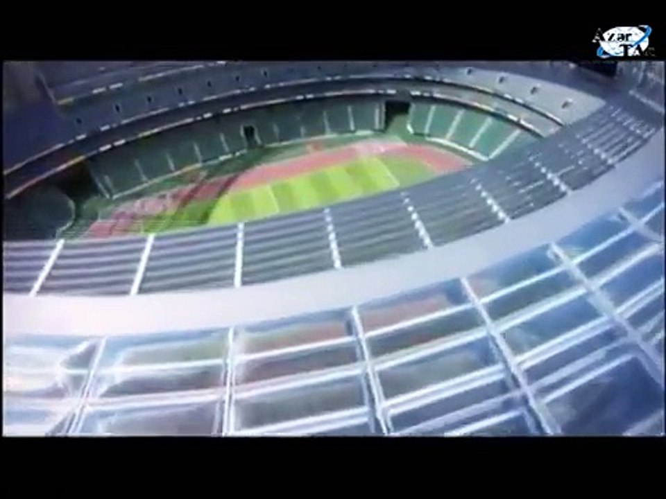 President Ilham Aliyev reviewed the progress of construction at the Baku Olympic Stadium