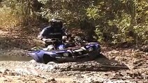Yamaha Grizzly 450 Stuck in Mud