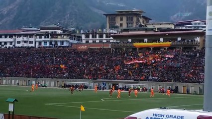 Bhutan VS Sri lanka football
