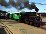 České dráhy steam locomotive 310 093 at České Budějovice