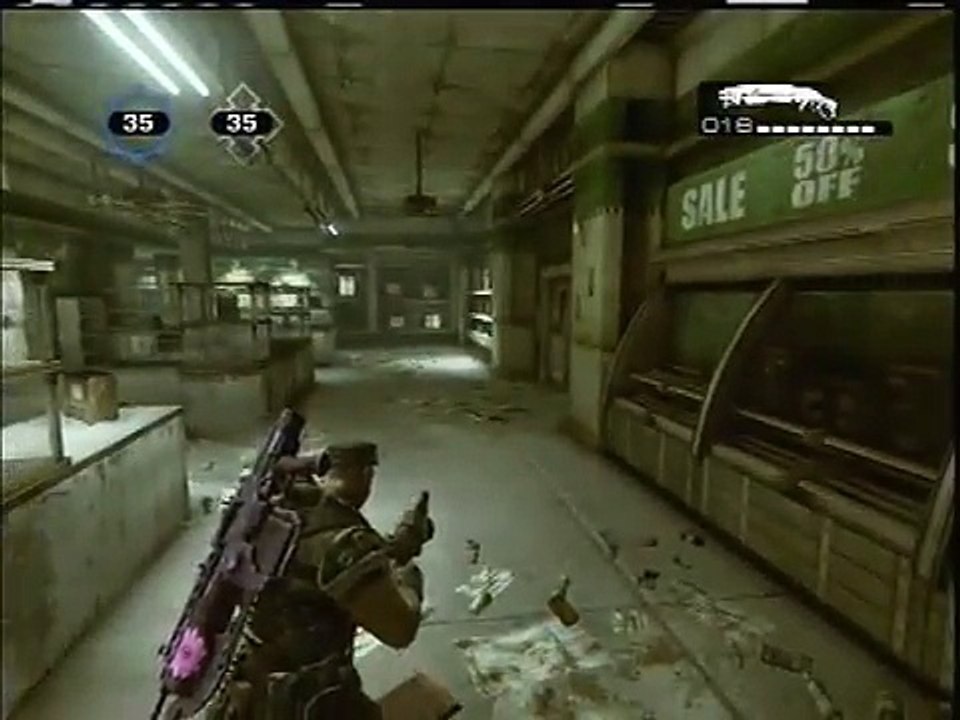 Gears of war 3 how to wall bounce tutorial/guide with iiTz aLL GooD