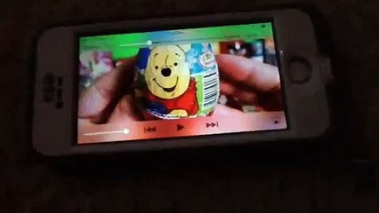 Winnie the Pooh surprise egg learn a word spelling fruit baby big mouth 9
