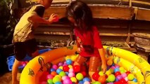 Mainan Anak Mandi Bola Anak Lucu Funny Kids Fail Jump To Pool Fun Bath Balls Video