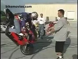 Funny video  extreme motor bike moves & crashes