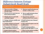 cottage and small scale industries in india