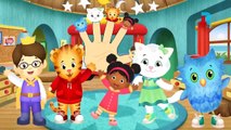 Daniel Tigers Neighborhood Finger Family Songs | 2D Cartoon Animation Nursery Rhymes For C